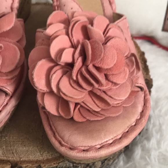 Born Coral pink espadrilles sandals pre used in very good condition. - Picture 2 of 8